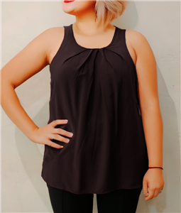 BLUSA PLUS SIZE ALA LARGA VISCOSE LISO